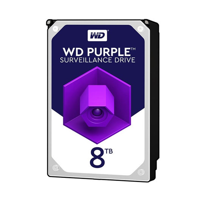 هارد اینترنال وسترن دیجیتال بنفش ظرفیت ۸ ترابایت (با گارانتی اصلی آونگ )