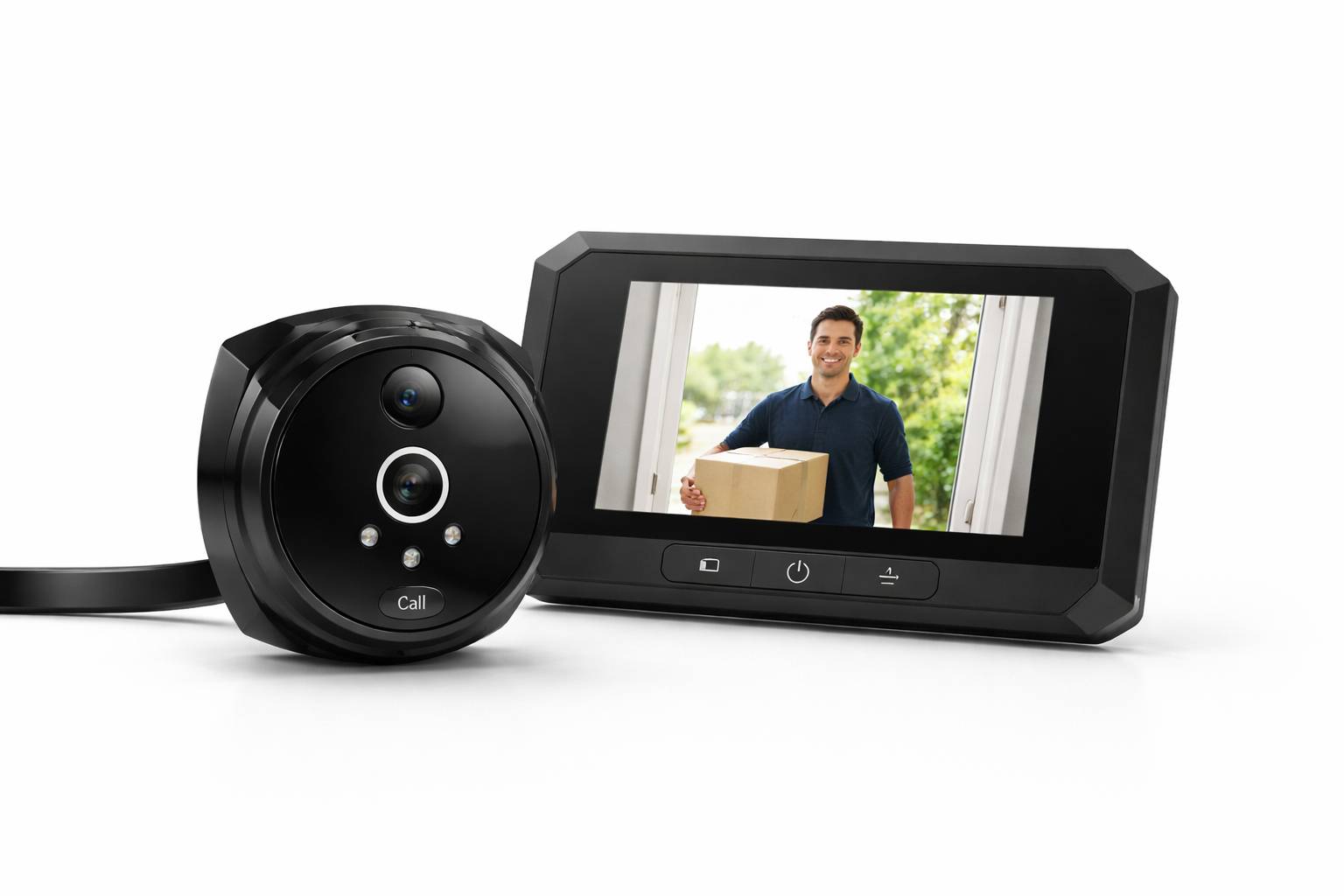 چشمی درب دیجیتال مدل A9